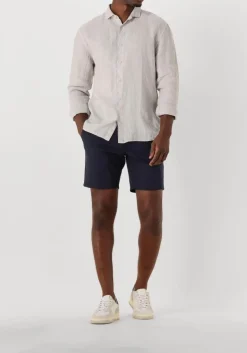 Heren THE GOODPEOPLE lichtgrijze casual overhemd soho