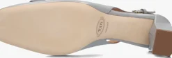 DAMES TOD'S lichtgrijze pumps barretta attacchi