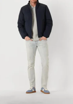 Heren WOOLRICH lichtgrijze polo classic american polo