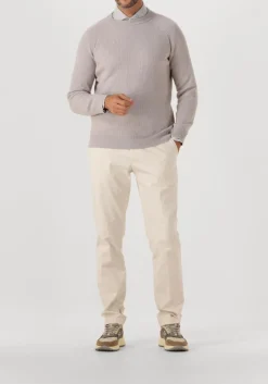 Heren XACUS lichtgrijze casual overhemd 91338 721ml