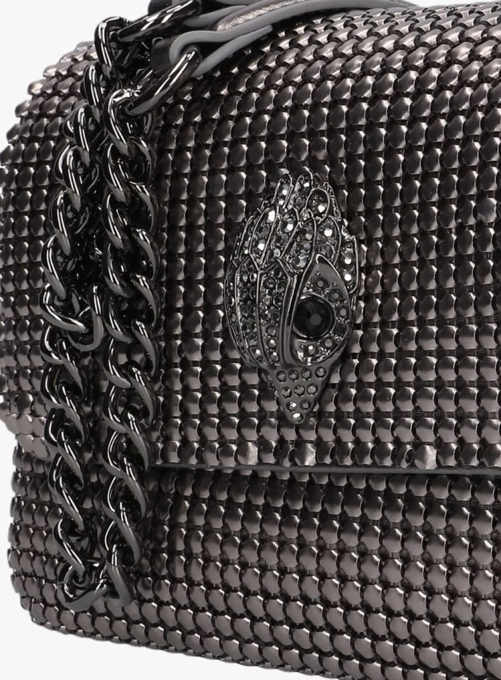 DAMES KURT GEIGER LONDON schoudertas kensington chainmail