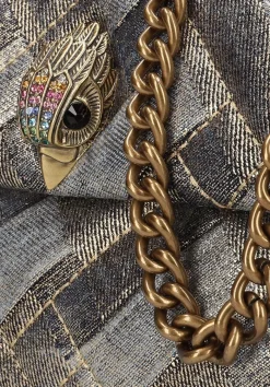 DAMES KURT GEIGER LONDON schoudertas mini kensington soft bag