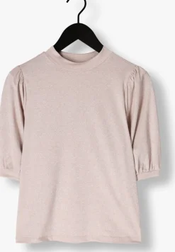 DAMES SUMMUM top short sleeve top soft lurex jersey