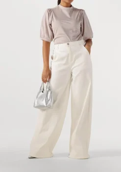 DAMES SUMMUM top short sleeve top soft lurex jersey