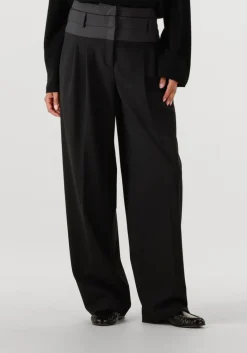 DAMES CAMBIO wijde broek evelin color block