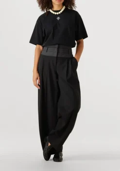 DAMES CAMBIO wijde broek evelin color block