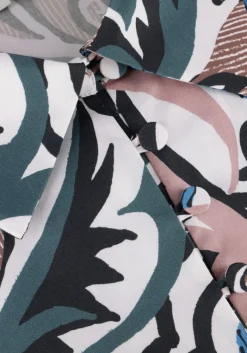 DAMES DEA KUDIBAL midi jurk rosetta