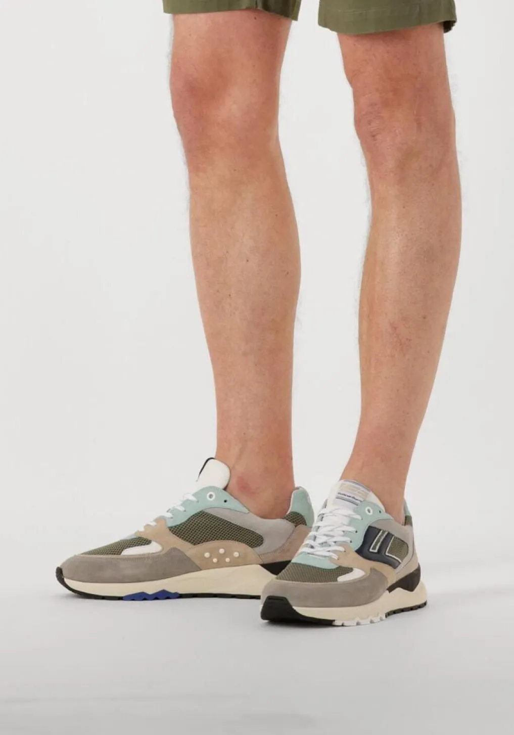 Heren FLORIS VAN BOMMEL lage sneakers sfm-10154 de treener