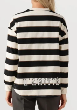 DAMES HAUTE L'AMITIÉ haute l'amitié top veronica stripe tee sweat