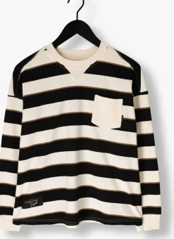 DAMES HAUTE L'AMITIÉ haute l'amitié top veronica stripe tee sweat