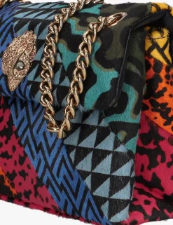 DAMES KURT GEIGER LONDON schoudertas leather mini kensington l