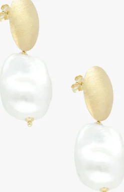 DAMES LOTT. GIOIELLI sieraad ce qu pearl assymetric earth l