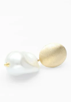 DAMES LOTT. GIOIELLI sieraad ce qu pearl assymetric earth l