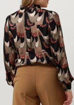 DAMES SUMMUM blouses blouse abstract peacock