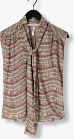 DAMES SUMMUM top top colour sparkly wave