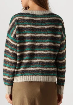 DAMES SUMMUM trui sweater colour alpaca lurex knit