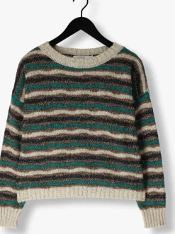 DAMES SUMMUM trui sweater colour alpaca lurex knit