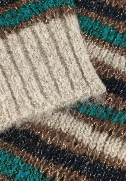 DAMES SUMMUM trui sweater colour alpaca lurex knit