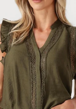 DAMES CO'COUTURE top caryncc frill top