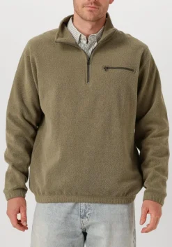 Heren FORÉT forét trui elm half zip sweatshirt