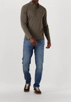 Heren GENTI trui polo ls