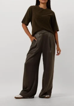 DAMES KNIT-TED wijde broek deyne