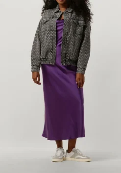 DAMES NOTRE-V e maxi jurk satin strap dress