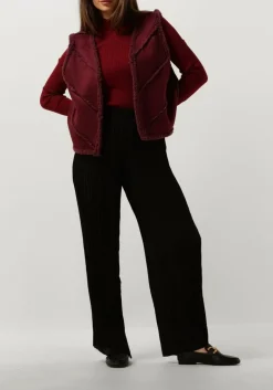 DAMES AAIKO rode tops & t-shirts vida ruffle vis 301 sweaters