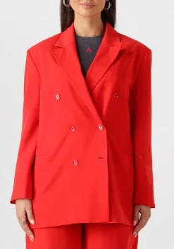 DAMES ALIX THE LABEL rode blazer ladies woven oversized blazer