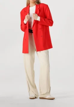 DAMES ALIX THE LABEL rode blazer ladies woven oversized blazer