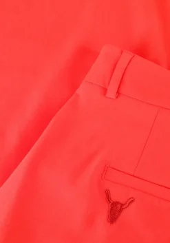 DAMES ALIX THE LABEL rode pantalon ladies woven pleat pants