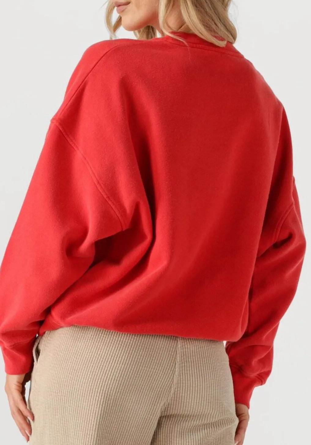 DAMES AMERICAN VINTAGE rode trui plizzy