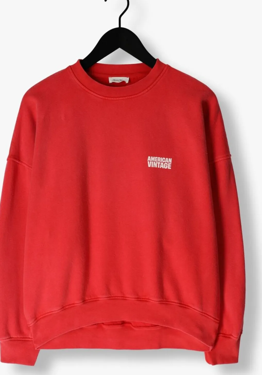 DAMES AMERICAN VINTAGE rode trui plizzy