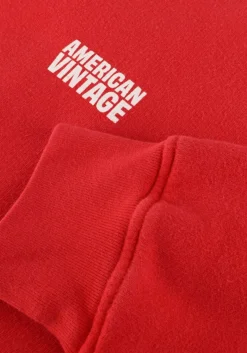 DAMES AMERICAN VINTAGE rode trui plizzy