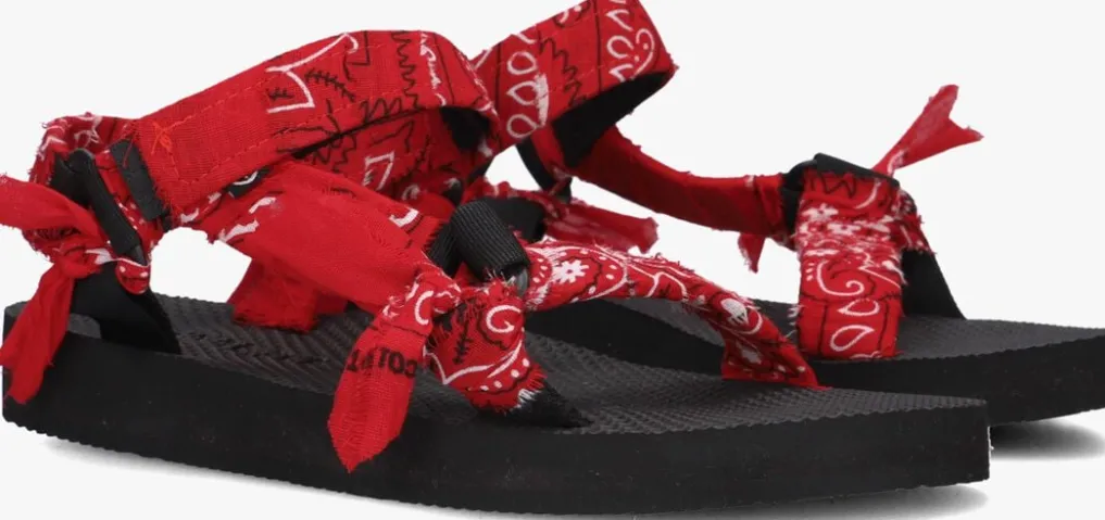 DAMES ARIZONA LOVE rode platte sandalen trekky bandana