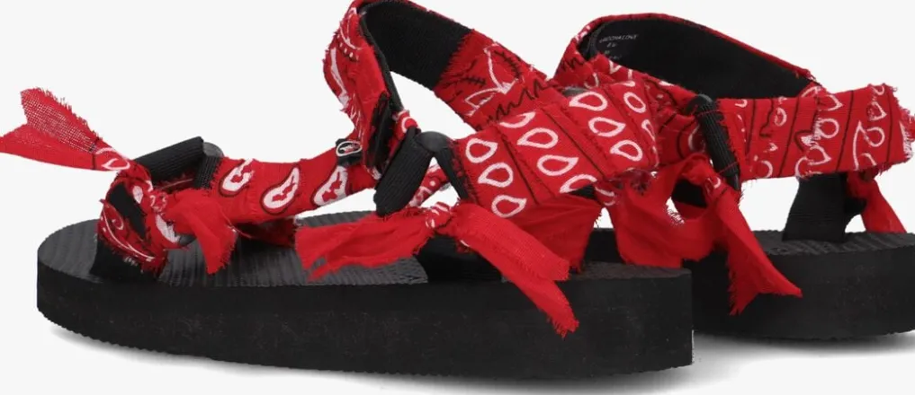 DAMES ARIZONA LOVE rode platte sandalen trekky bandana
