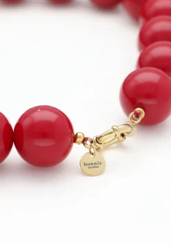 DAMES BONNIE STUDIOS rode kettingen wilma necklace