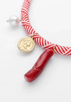 DAMES BONNIE STUDIOS rode kettingen bill pendant necklace