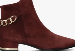 DAMES BRUNATE rode enkellaarsjes 38322