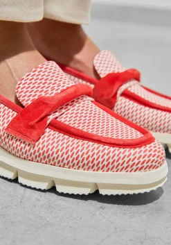 DAMES BRUNATE rode loafers 40202