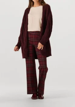 DAMES CAMBIO rode pantalon francoise cropped