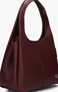 DAMES COACH rode schoudertas lana