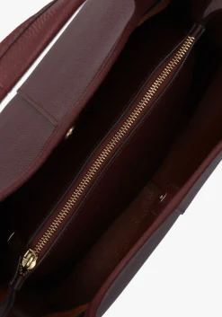 DAMES COACH rode schoudertas lana