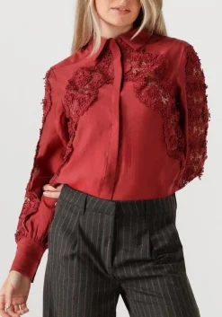 DAMES COPENHAGEN MUSE rode blouses cmmolly-shirt