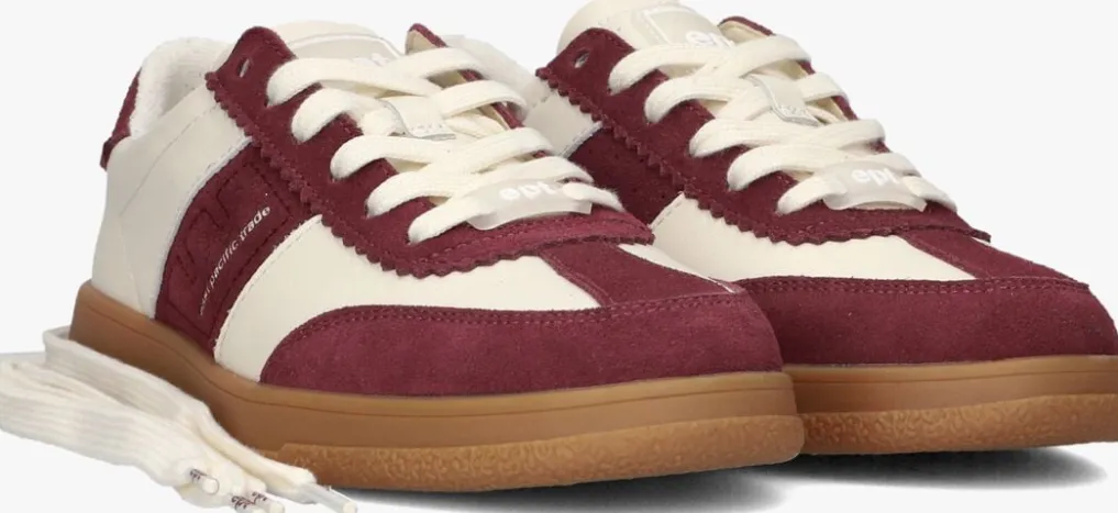 DAMES EAST PACIFIC TRADE rode lage sneakers santos-w