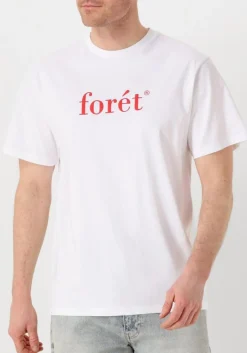 Heren FORÉT rode forét t-shirt amber t-shirt