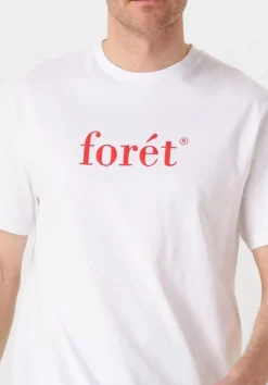 Heren FORÉT rode forét t-shirt amber t-shirt