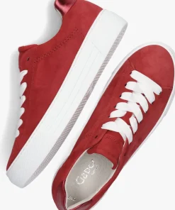 DAMES GABOR rode lage sneakers 460 460