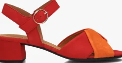 DAMES GABOR rode sandalen met hak 772.1