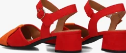 DAMES GABOR rode sandalen met hak 772.1